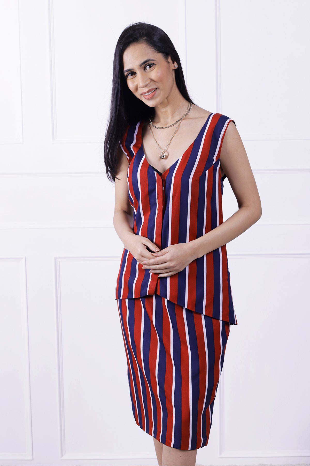 Not So Serious Business Top & Skirt Co-ord Set