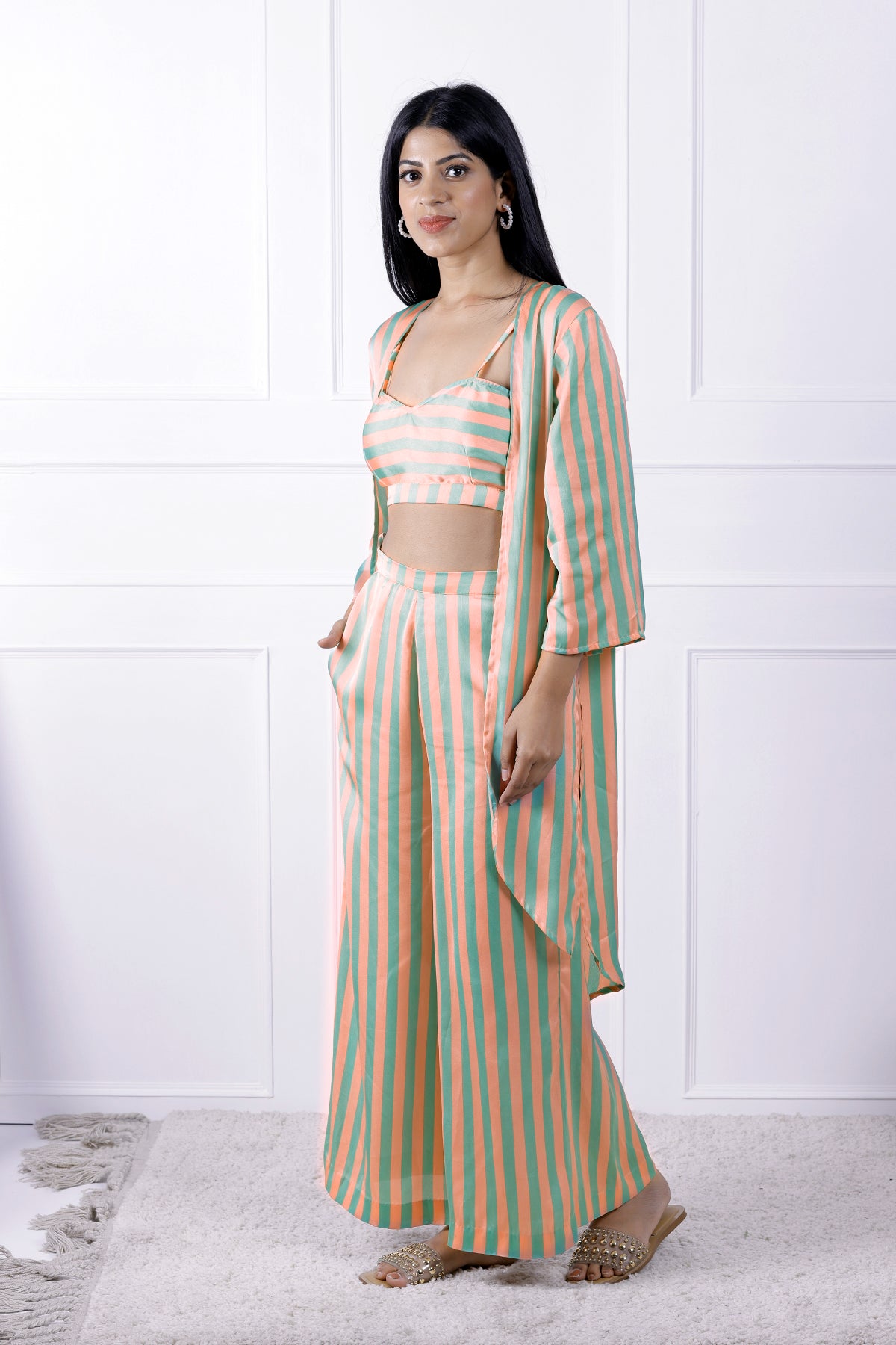 Rewind 3 Piece Co-ord & Cape Set