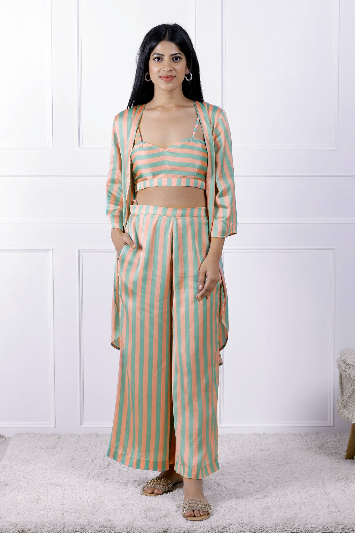 Rewind 3 Piece Co-ord & Cape Set