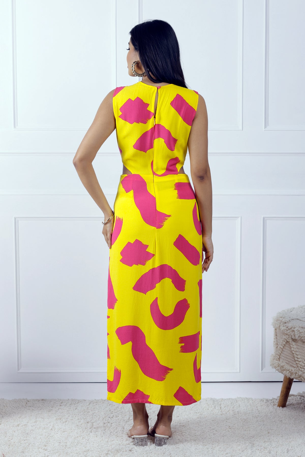 Daffodil Cutout Dress
