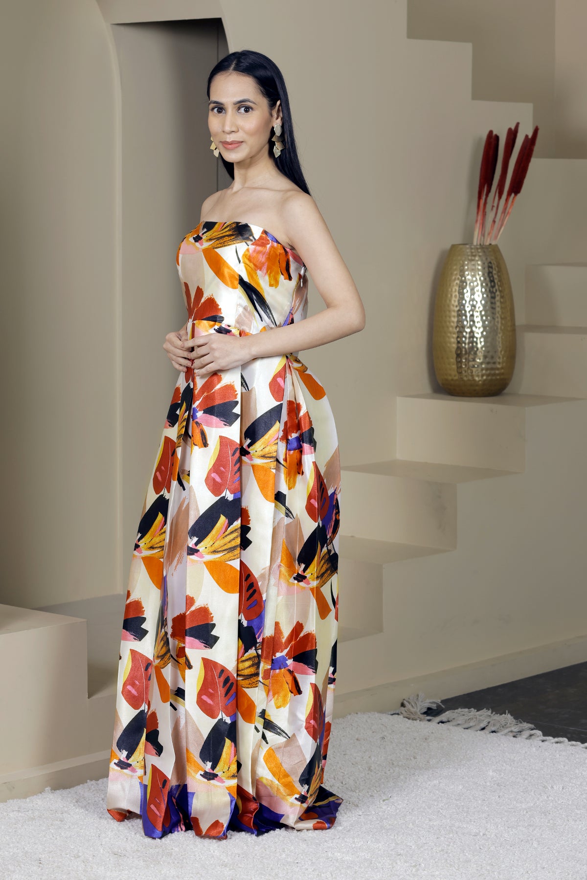 Cruising Banquet Off-Shoulder Gown