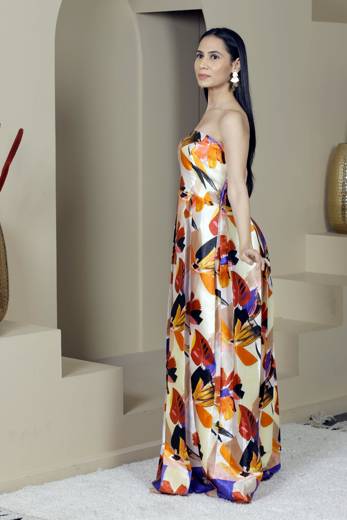 Cruising Banquet Off-Shoulder Gown