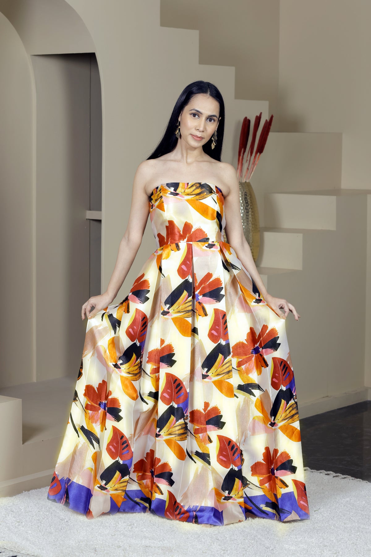 Cruising Banquet Off-Shoulder Gown
