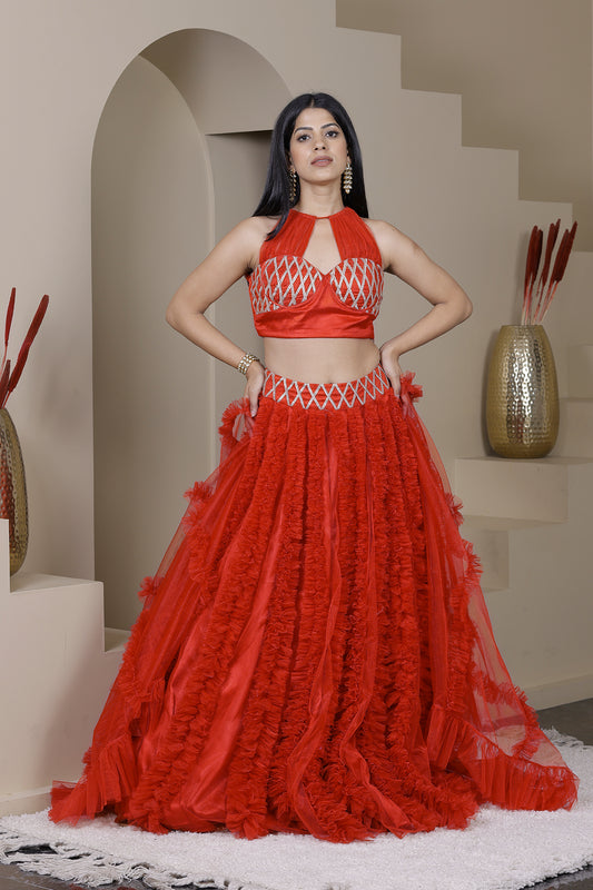 Fiza Lehenga Set