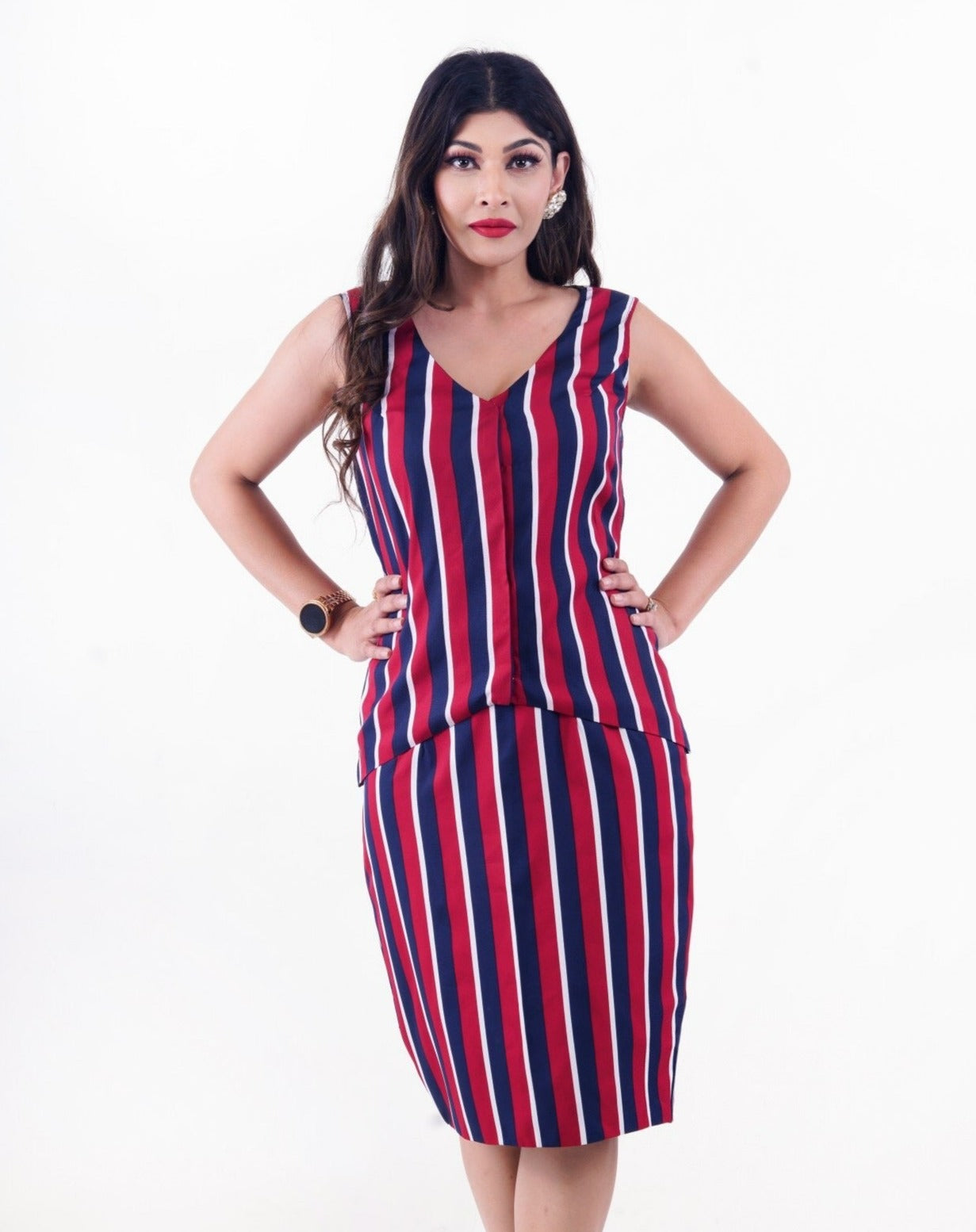 Not So Serious Business Top & Skirt Co-ord Set